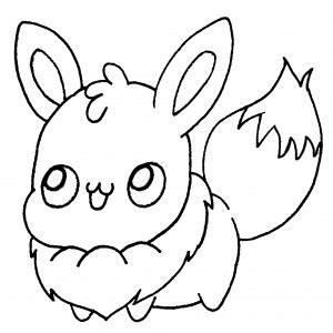 Pokemon Dibujos Para Colorear Kawaii