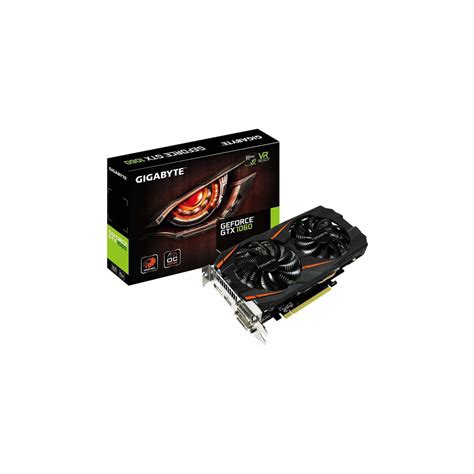 GIGABYTE NVIDIA 1060 6GB G1 6 GB GDDR5 Graphics Card (Black) (Open Box) - Elcytec