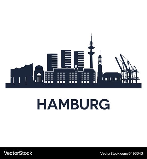 Hamburg Royalty Free Vector Image - VectorStock