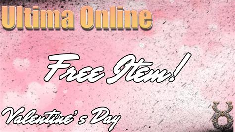 ULTIMA ONLINE | VALENTINE'S DAY ITEM | UO | #2023 #ultimaonline #free - YouTube