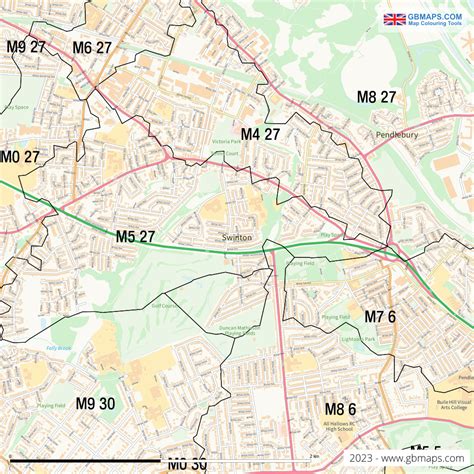 SWINTON of SALFORD Files. Digital Mapping Solutions Vector Street Map