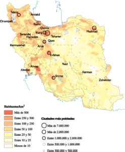 Iran Population map | Order and download Iran Population map