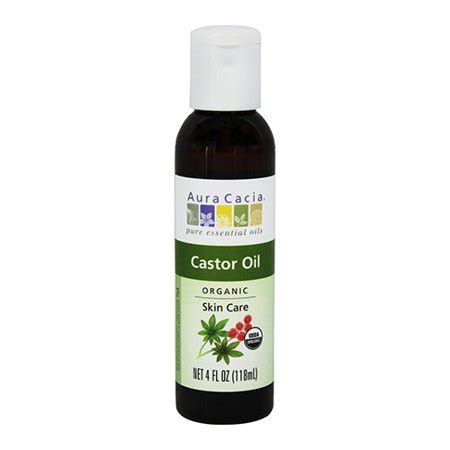 Aura Cacia Organic Castor Oil Skin Care, 4 Oz - Walmart.com