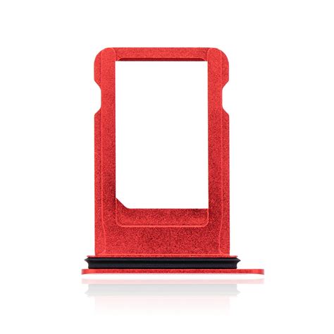 For iPhone 7| Sim Card Tray|Red(Premium OEM) - Teevo