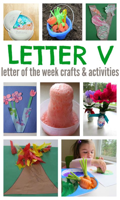 Letter V Crafts and Activities - Letter of the Week - NTFFC