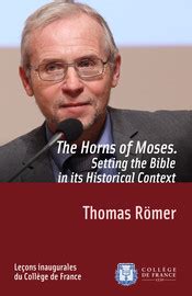 The Horns of Moses. Setting the Bible in its Historical Context - The ...