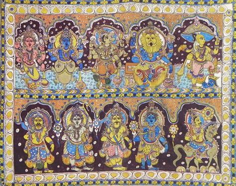 Dashavatara - Ten Incarnations of Lord Vishnu