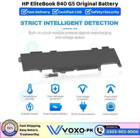 HP EliteBook 840 G5 Original Battery Price In Pakistan | 2024 QC-Certified | Voxo.Pk