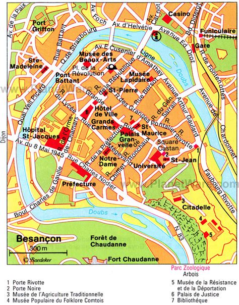 Besancon Map and Besancon Satellite Images