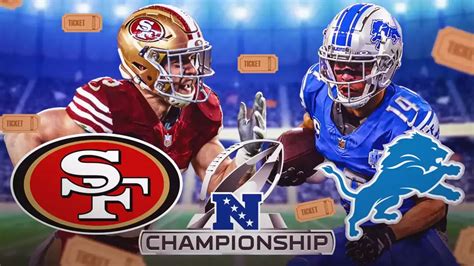 49ers-Lions ticket prices: How much it costs to attend NFC Championship ...