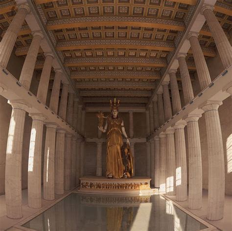 The Cella Of Parthenon To Be Restored To Its Former Glory | Ancient greek architecture ...