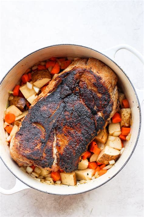 The Ultimate Pork Roast (in the oven!) - Fit Foodie Finds