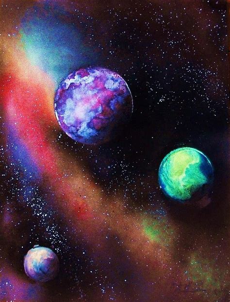 Space Painting Painting