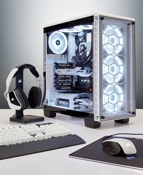 Corsair Crystal 460X RGB PC Case White - Best Deal - South Africa | Gaming room setup, Computer ...