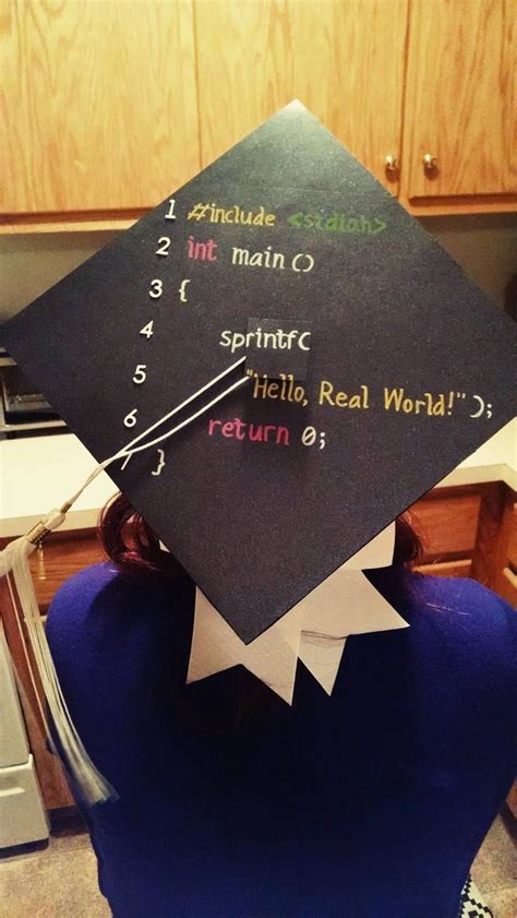 My Computer Science Graduation Cap - Album on Imgur | Science ...