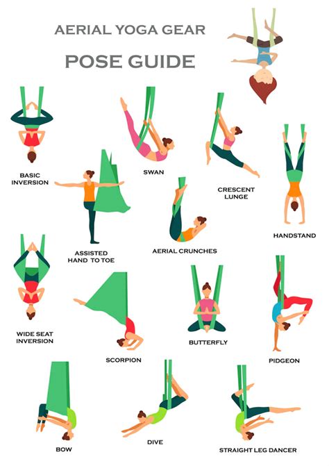 Print this Pose Guide for aerial inspiration! | Uplift Active Aerial ...