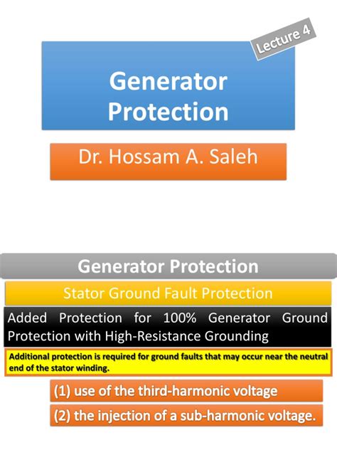 Protection | PDF | Relay | Electric Generator