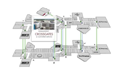 Crossgates Mall Map Inside | Bruin Blog