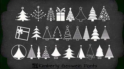 20 Free Christmas Symbol Fonts to Download - Hongkiat