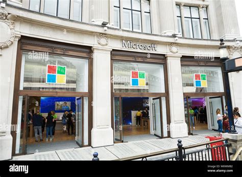 Microsoft Store, London, UK Stock Photo - Alamy