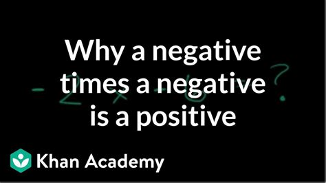 Negative Time A Negative Equals