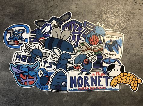 Hornets Gameday Stickers! : r/CharlotteHornets