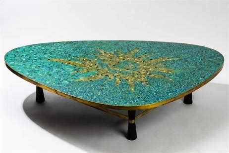 Buy Mid Century Modern Edward Wormley For Dunbar Sheaf Of Wheat Marble ...