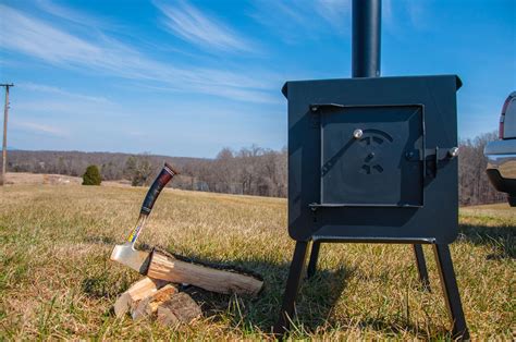 Grizzly Portable Camping Wood Stove by England's Stove Works - Model 12 ...