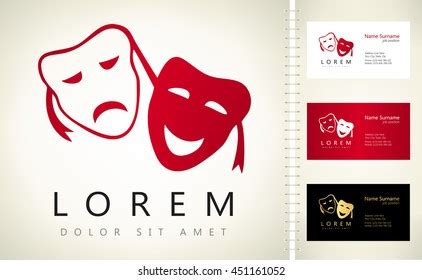 Theater Masks Logo Vector (.CDR) Free Download