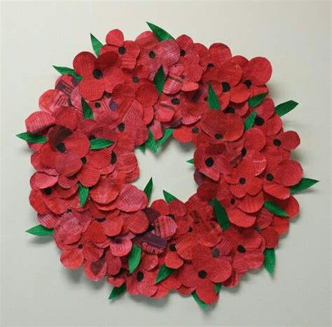 Poppy Wreath for Remembrance Day