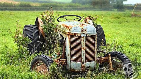 Free photo: Old Tractor - Blue, Bspo06, Farm - Free Download - Jooinn