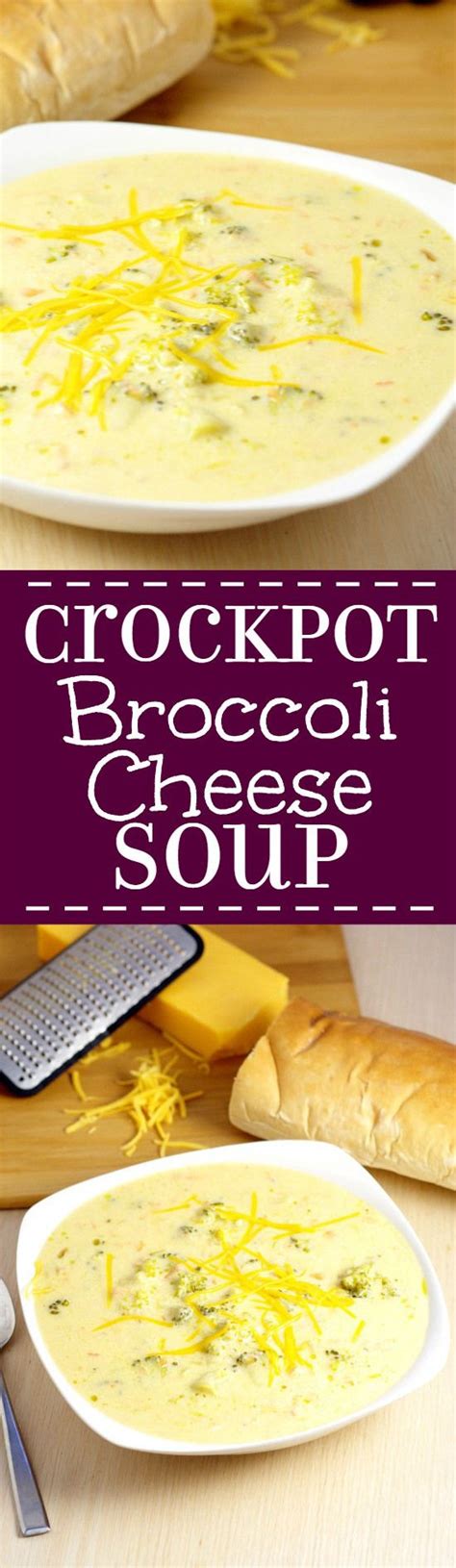 Crockpot Broccoli Cheese Soup | The Gracious Wife | Recipes, Cheese soup recipes, Cooking recipes