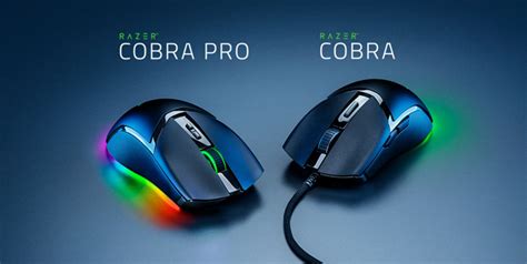 THE RAZER COBRA PRO AND RAZER COBRA EMERGE – A DISTINCT NEW MOUSE LINE ...