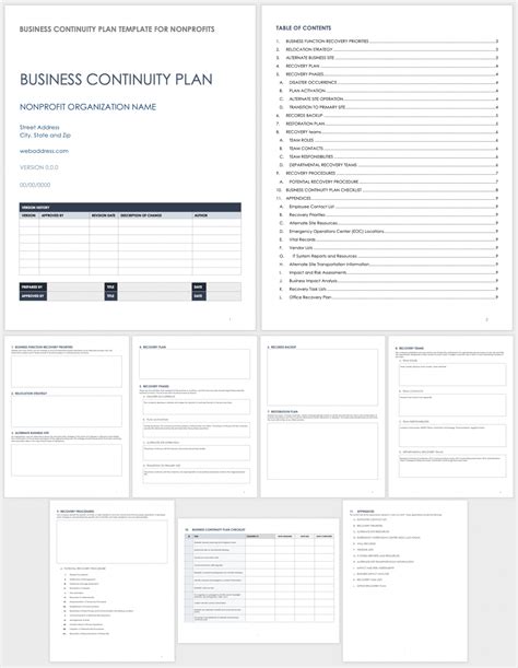 Saas Business Continuity Plan Template