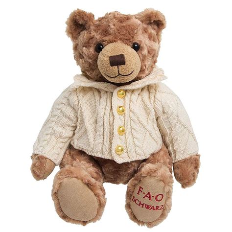 FAO Schwarz Large Size Teddy Bear - Stuffed Animal - Walmart.com ...