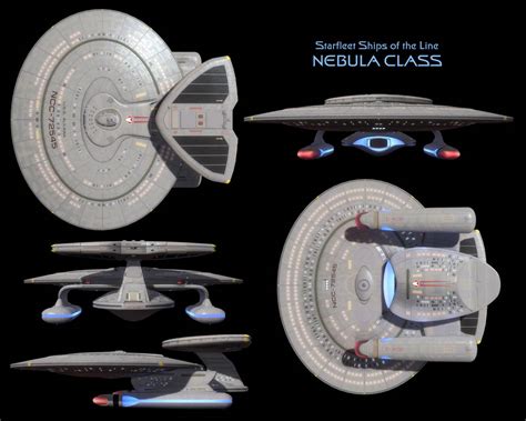 Nebula Class Starship - High Resolution by Enethrin on DeviantArt