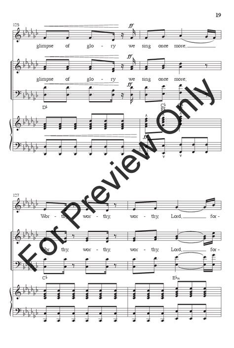 Endless Praise (SATB ) arr. Nick Robertson| J.W. Pepper Sheet Music