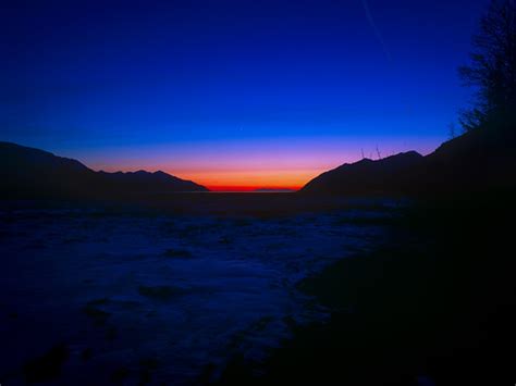 Northwest Up Turnagain Arm Sunset Wide | Mamiya M645 Pro. Fu… | Flickr