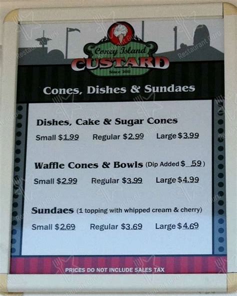 Menu at Dog N Suds restaurant, Avon, Old US 36