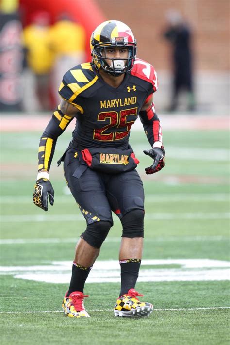 University of Maryland's signature football uniform incorporates the ...