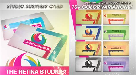 PSD Studio Business Card by retinathemes on DeviantArt