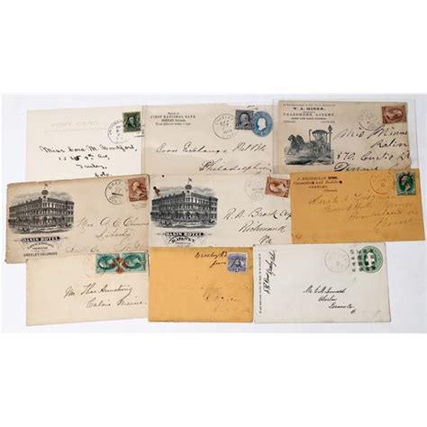 Greeley, Colorado Postal History Collection [155283]