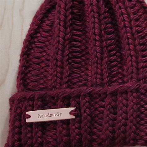 Loom Knit Easy Rib Stitch Hat Pattern – Loomahat.Store