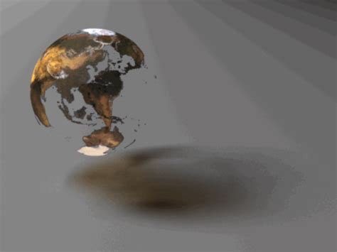 Spinning Earth Animated Gif