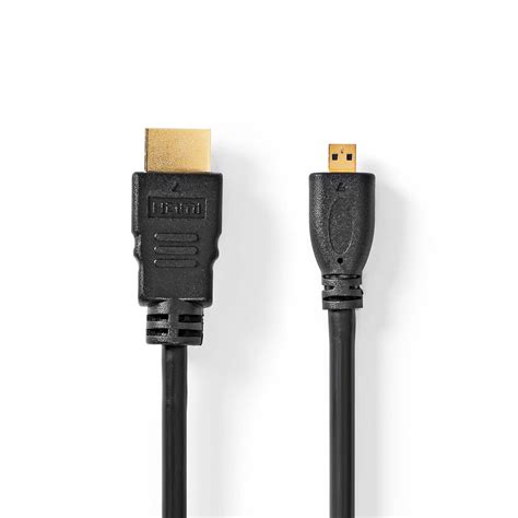 High Speed HDMI™ Cable with Ethernet | HDMI™ Connector | HDMI™ Micro ...