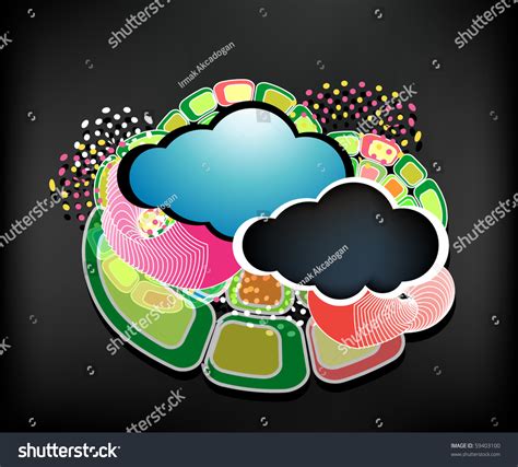 Colorful Background Text Stock Vector (Royalty Free) 59403100 ...