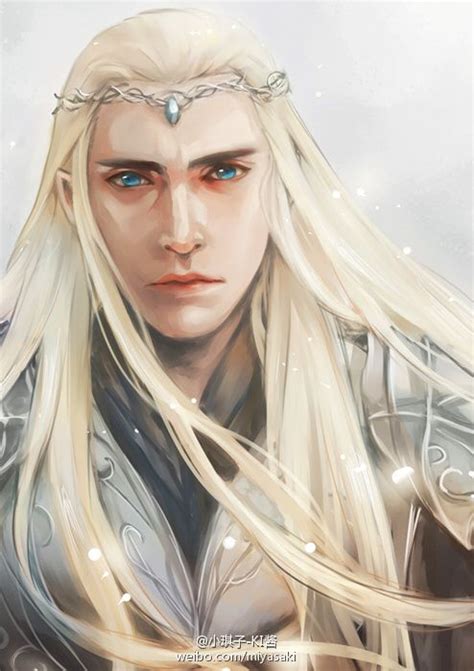 Thranduil fan art --- Трандуил | Lila herzen, Herr der ringe, Thranduil