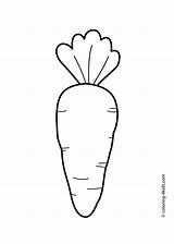 Carrot  Black And White Outline Coloring Page Free Home sketch template