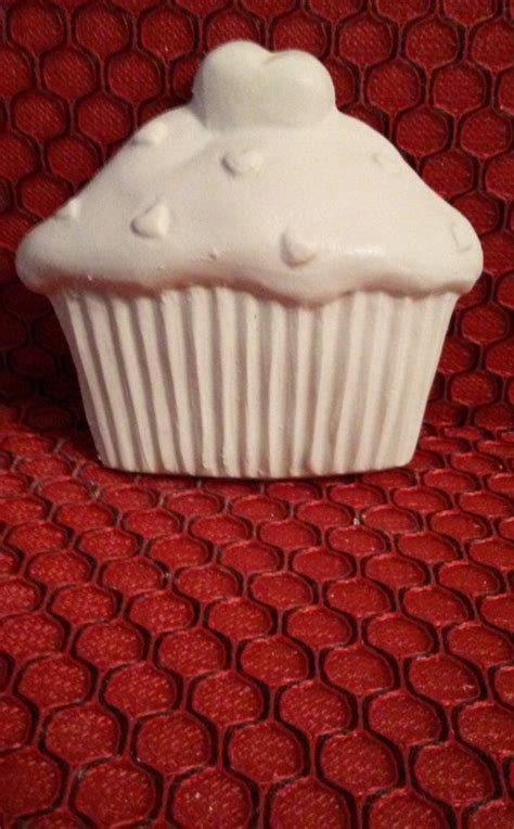 Ready to Paint Plaster Cupcake W/hearts DIY Plaster Crafts | Etsy | Plaster crafts, Crafts for ...