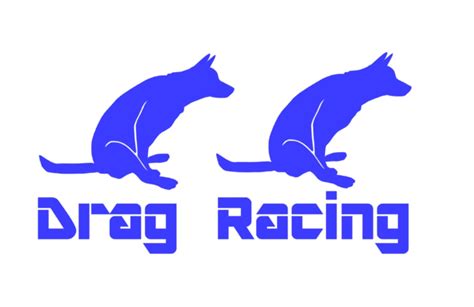 Drag Racing Decal | Black Shepherd Graphics